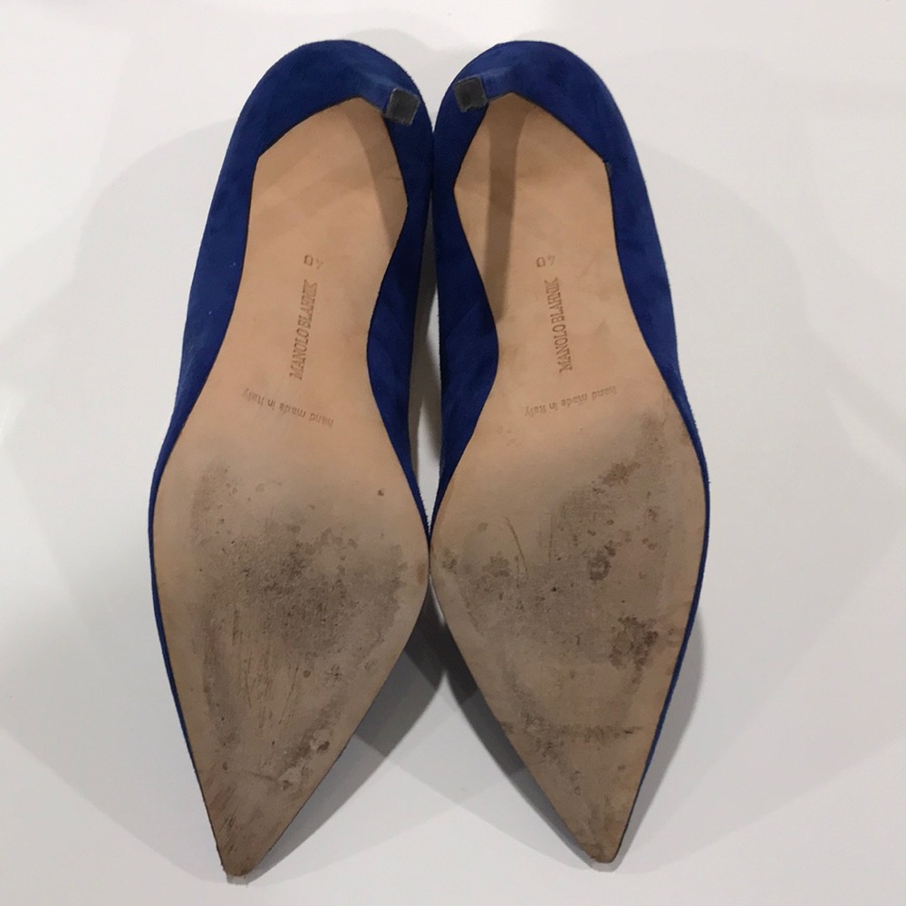 Manolo Blahnik “BB” Pointy Toe Pump - Picture 4 of 5